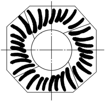 凸台及弧形稳流板 凸台及弧形稳流板