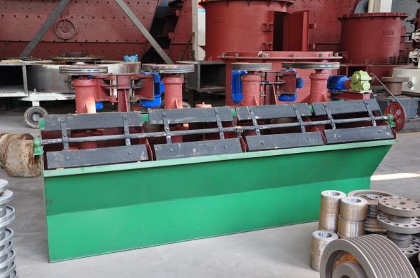 BF浮选机在浮选车间